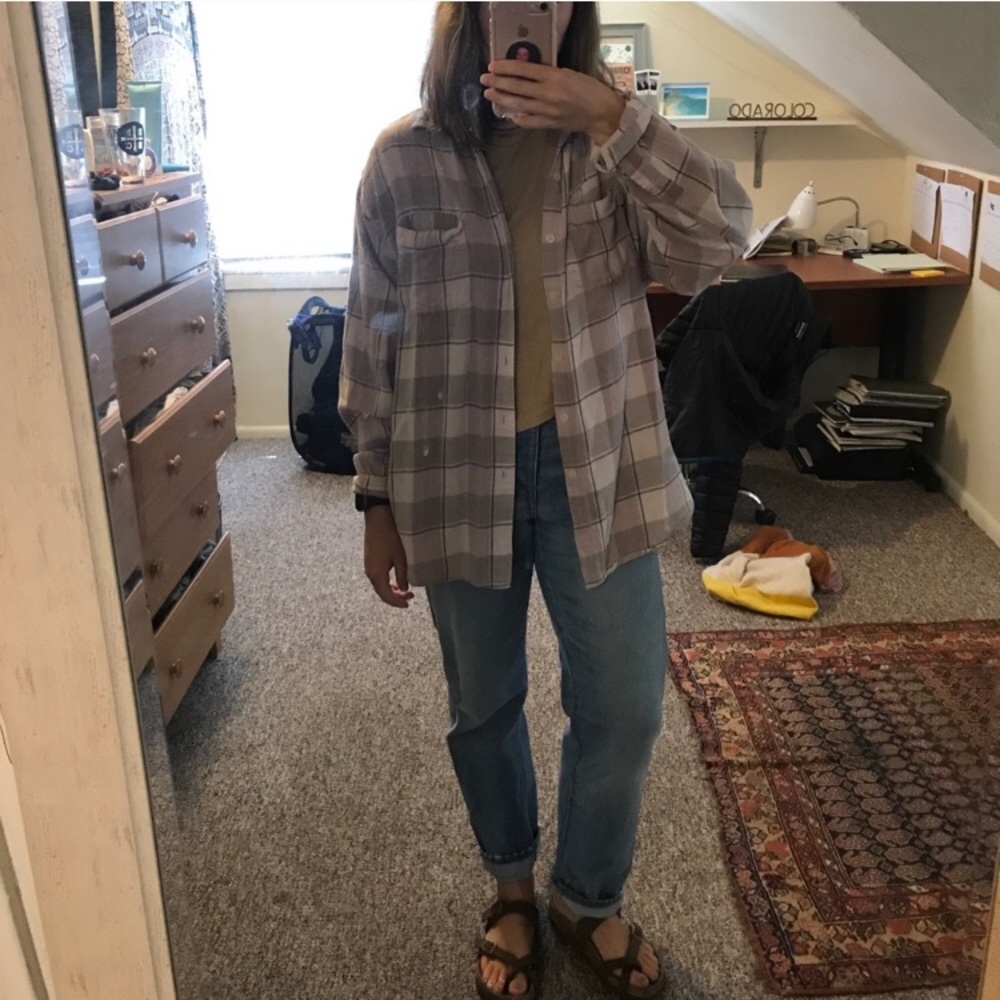Pink flannel!